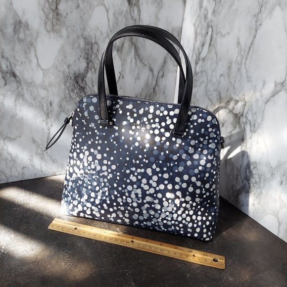 Kate Spade Sadie Large Dome Satchel Leather Crossbody Purse Handbag - Picture 6 of 8